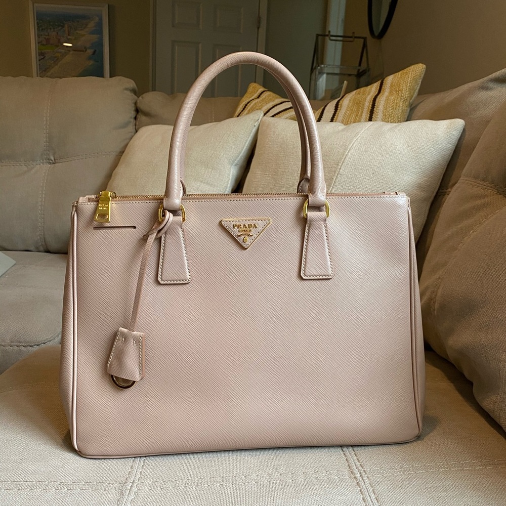 Prada Galleria Double Zip Tote!